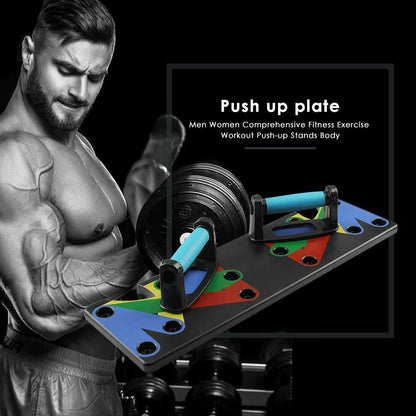 Portable 9 in 1 Push Up Rack Board