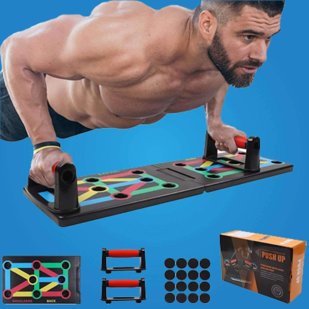 Portable 9 in 1 Push Up Rack Board