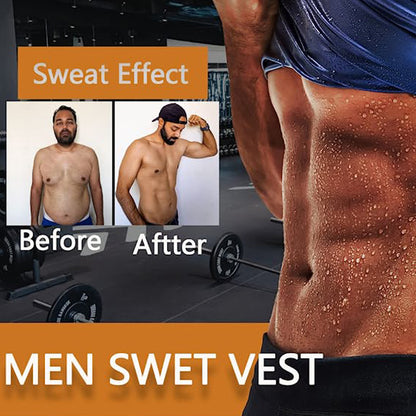 Men and Women Neoprene Sweat Sauna Vest Body Shaper