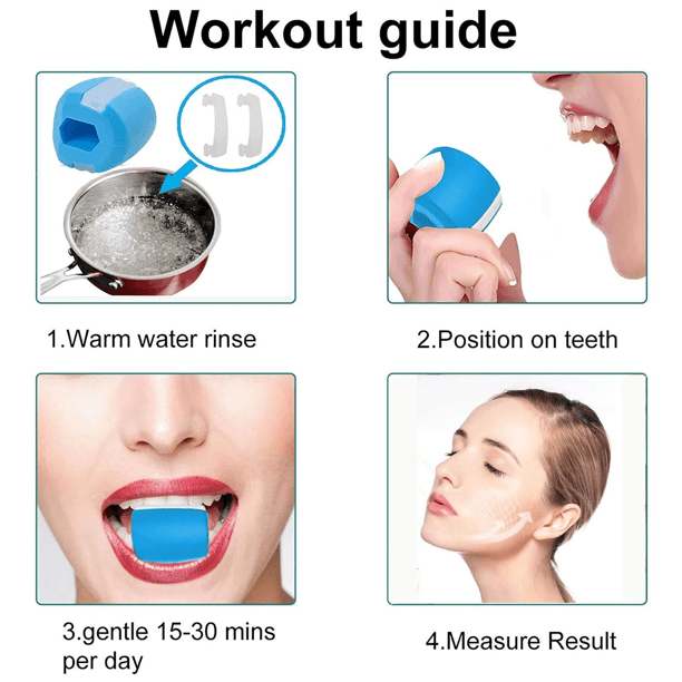 Jawline Exerciser And Double Chin Reducer - Fitone