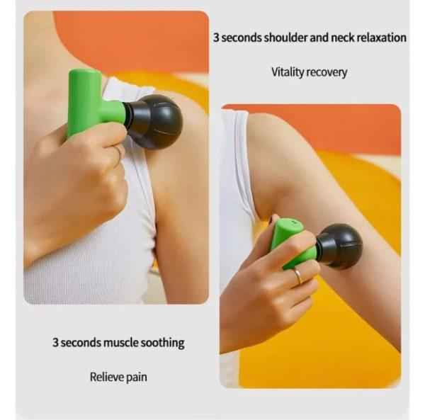 Mini Fascial Gun – Portable Massage & Therapy Device For Relaxation - Fitone